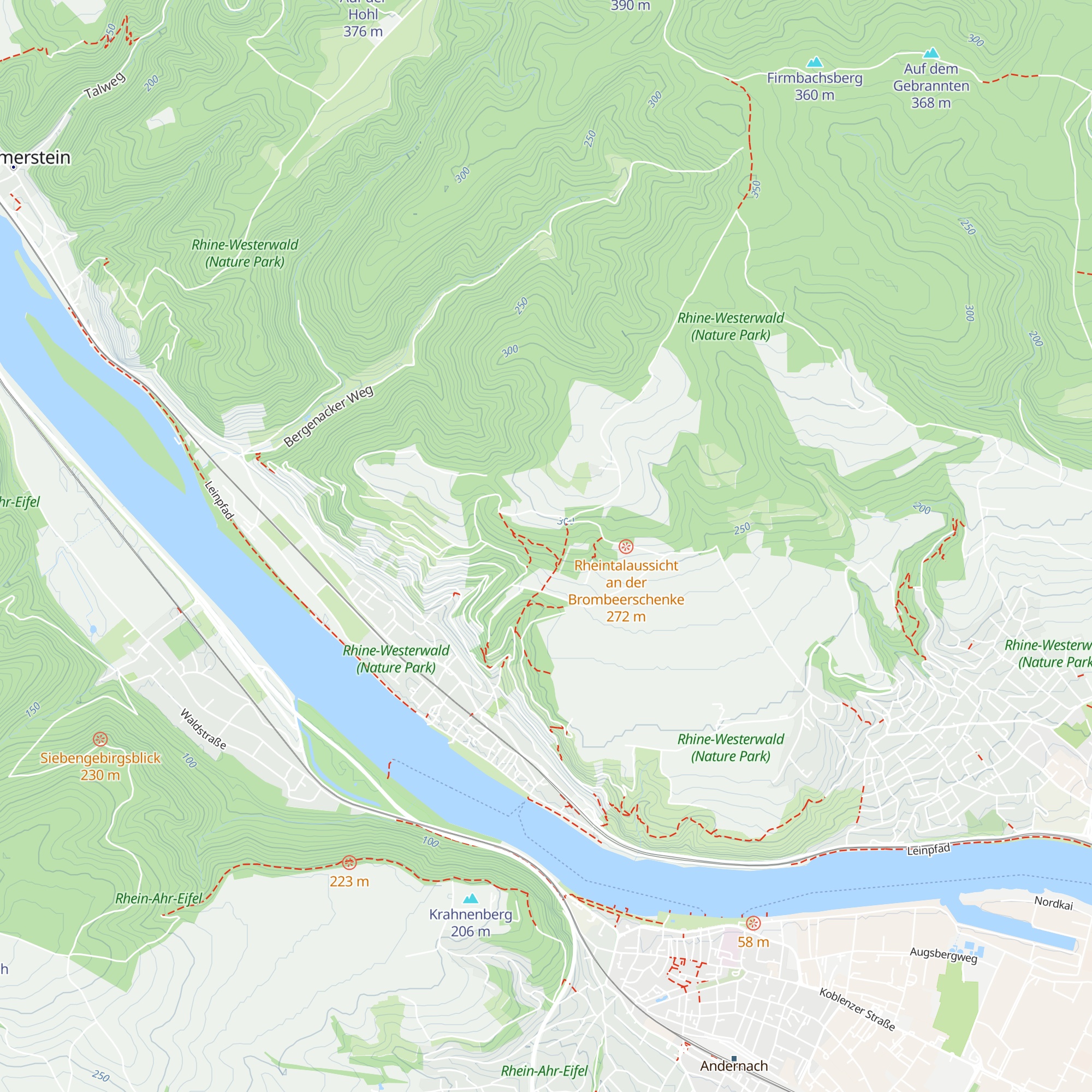 Skihütte map