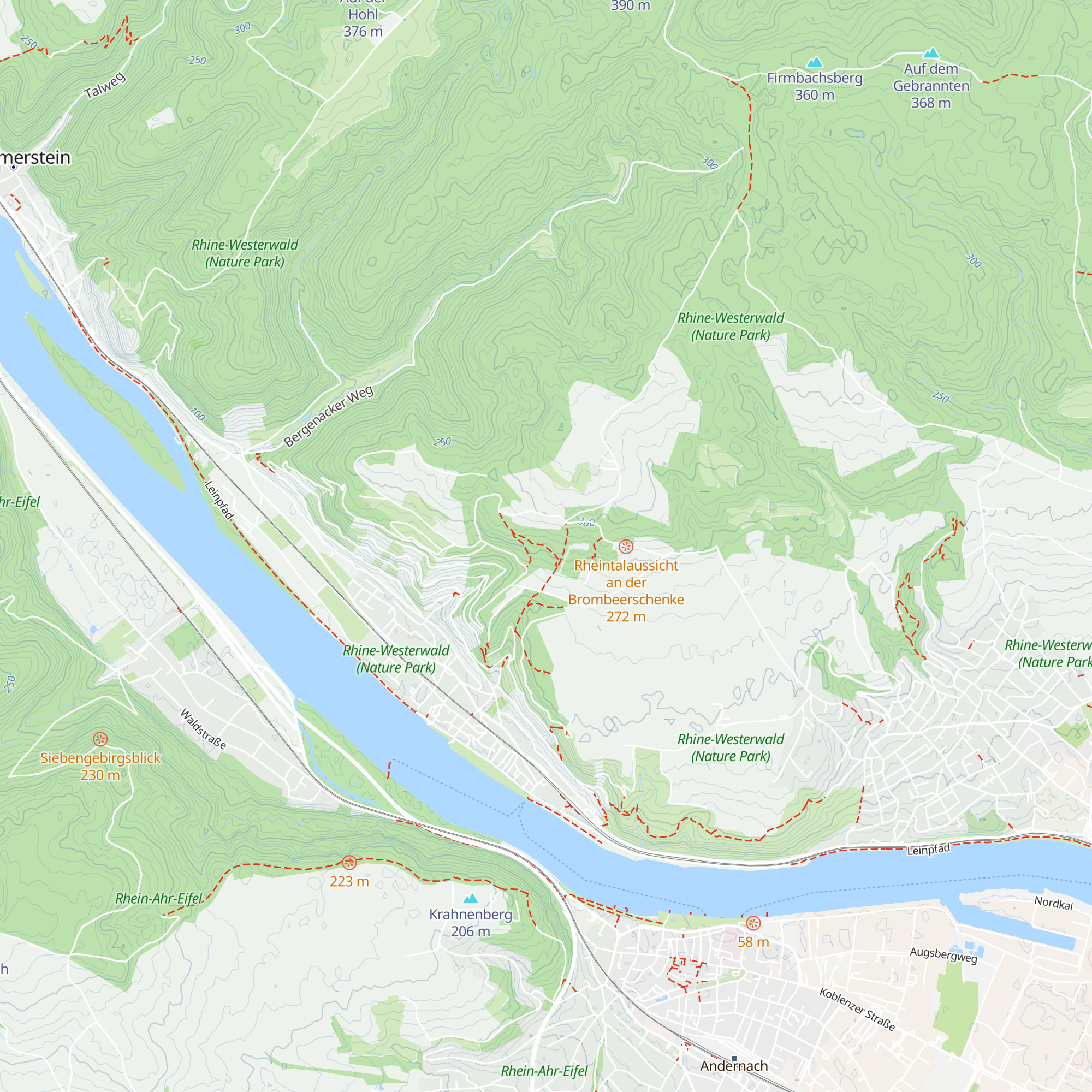 Skihütte map