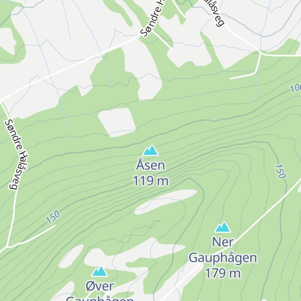 Map of Åsen
