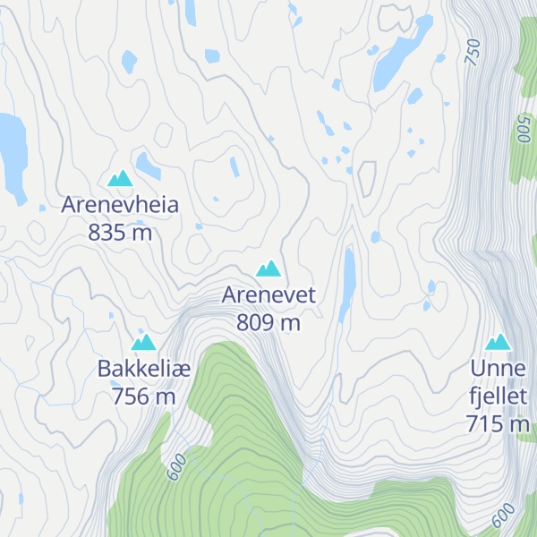 Map of Arenevet