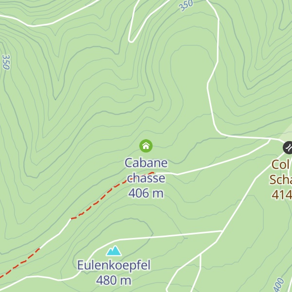 Map of Cabane chasse