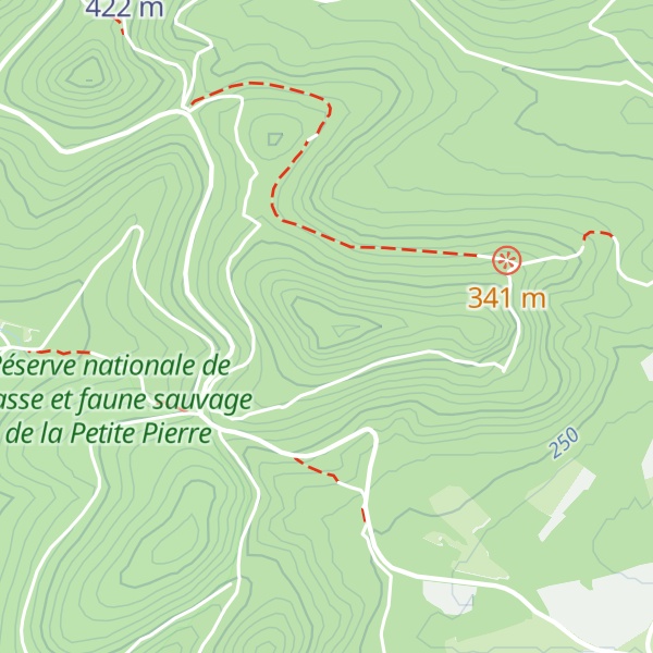 Map of Brudersberg