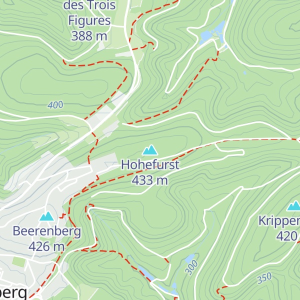 Map of Hohefurst