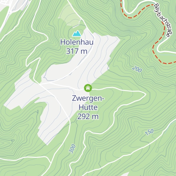 Map of Zwergen-Hütte