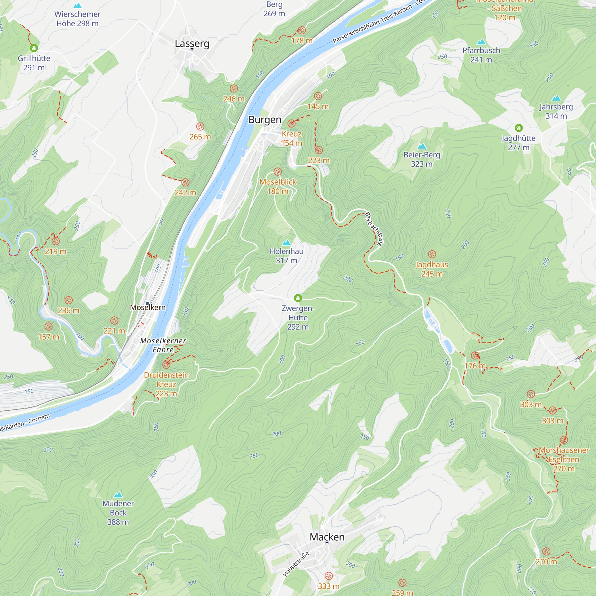 Zwergen-Hütte map