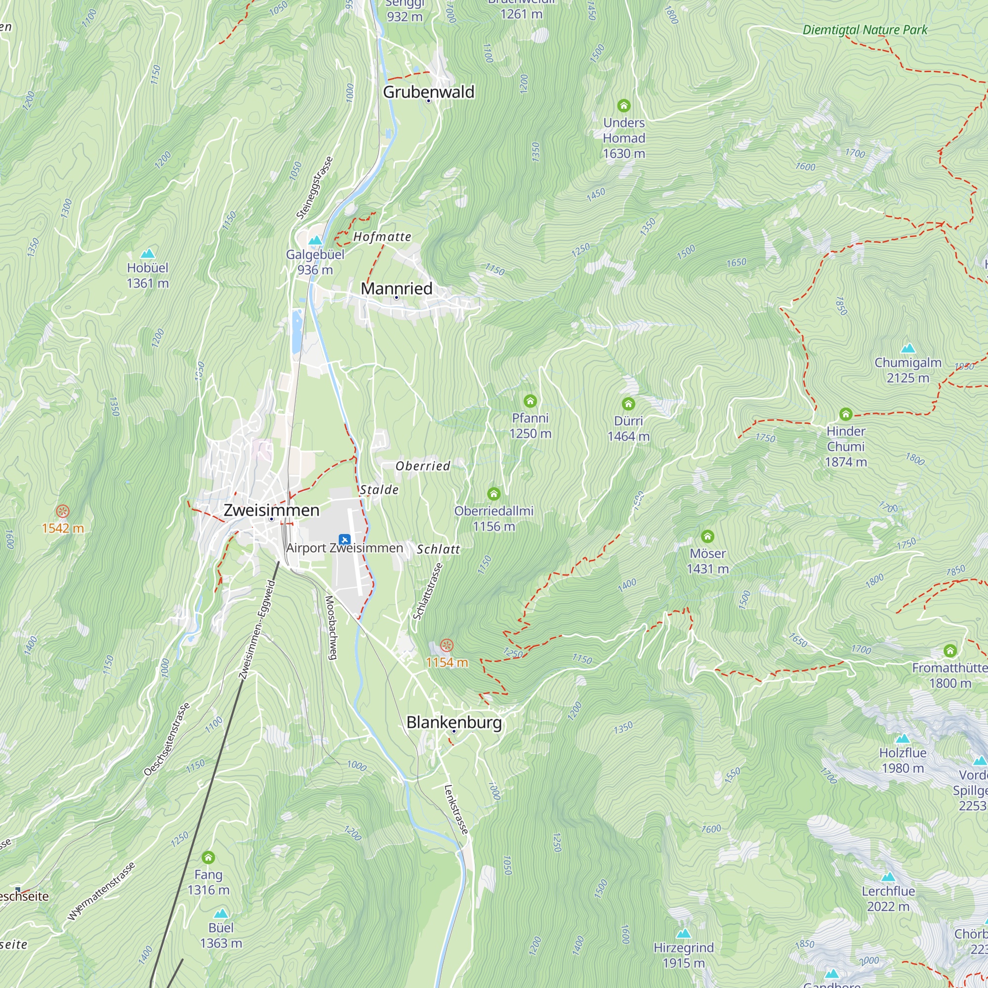 Oberriedallmi map