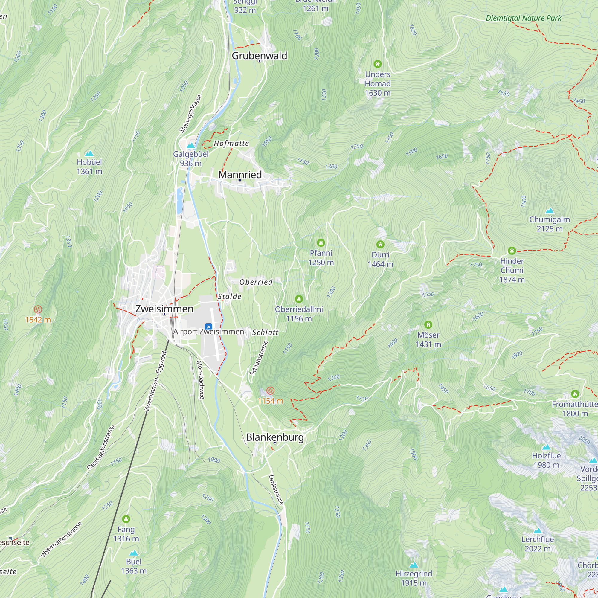Oberriedallmi map