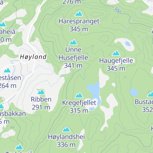 Map of Kleivsægreliå