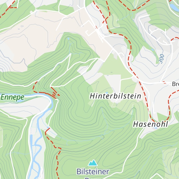 Map of Hohenstein