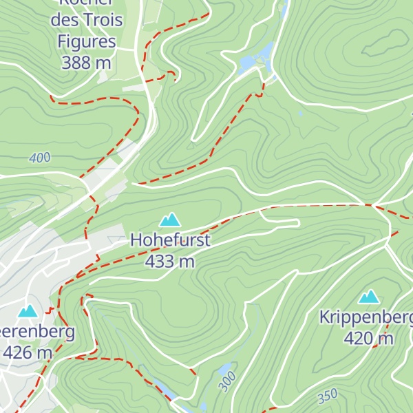 Map of Kohlkoepfel