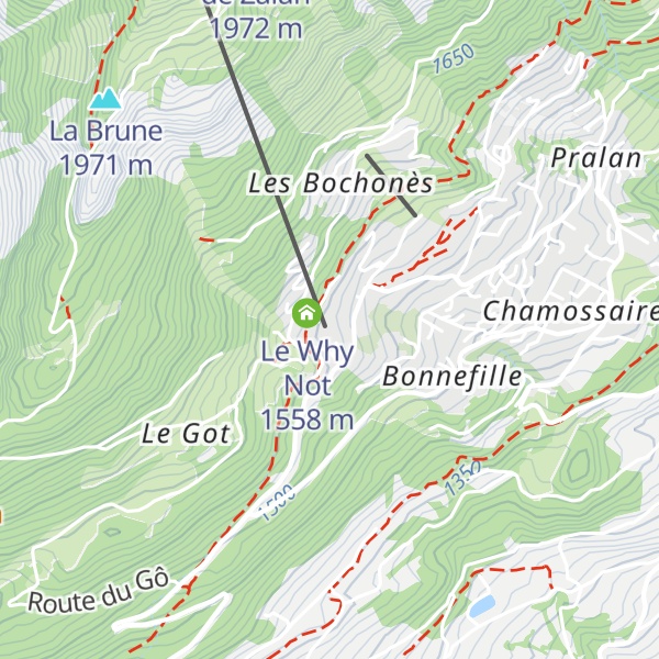 Map of Brasserie Dahu