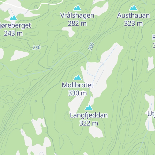 Map of Mollbrotet
