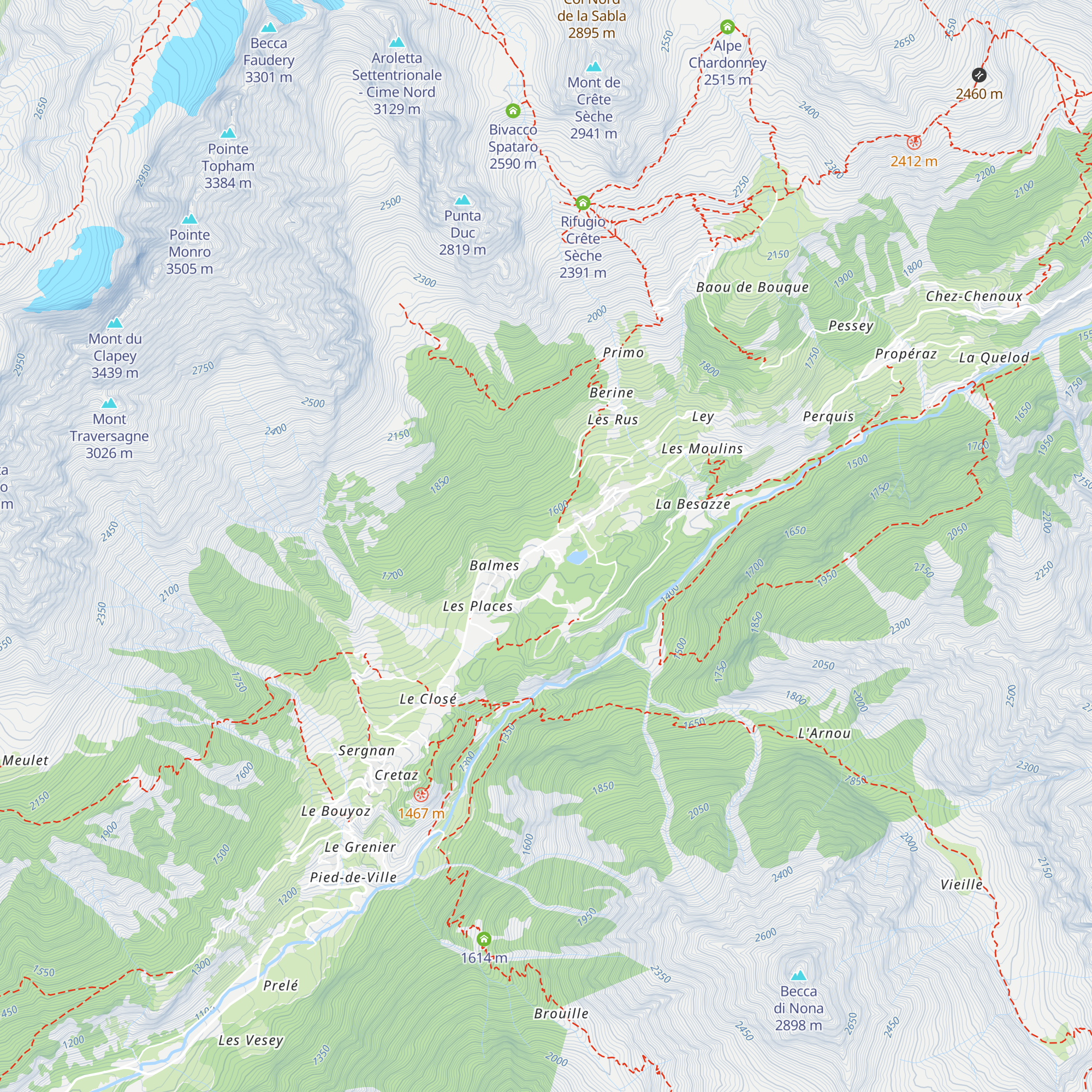 Alimentari map