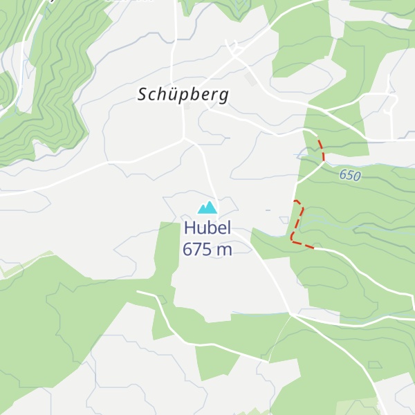 Map of Hubel