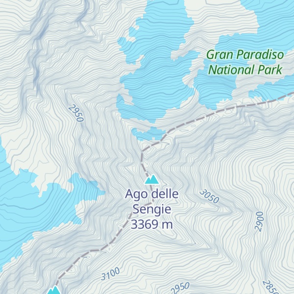 Map of Punta delle Sengie