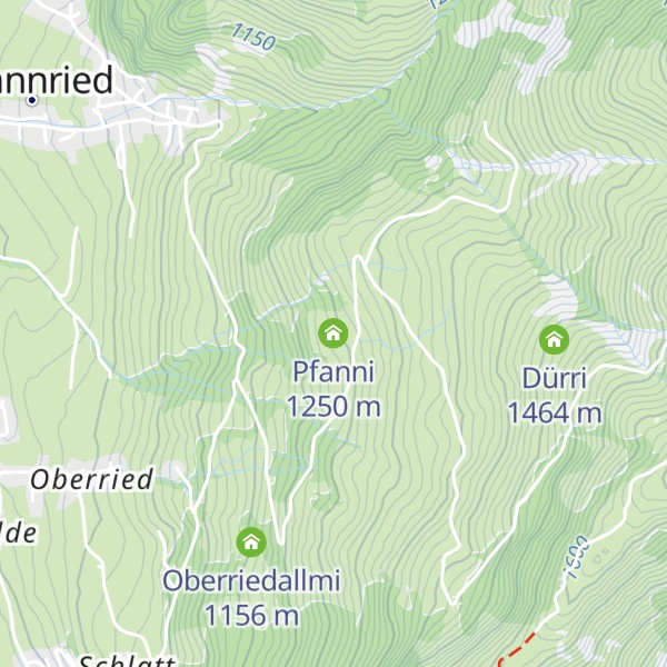 Map of Pfanni