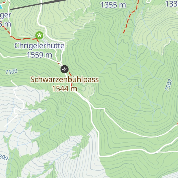 Map of Süftenenhütte