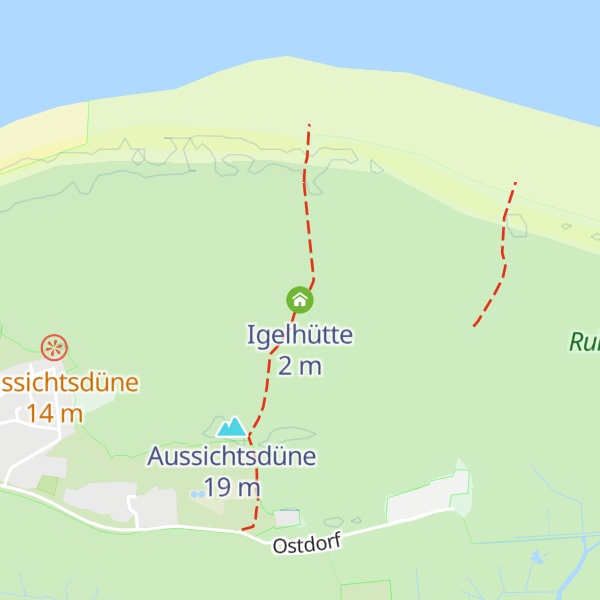 Map of Igelhütte