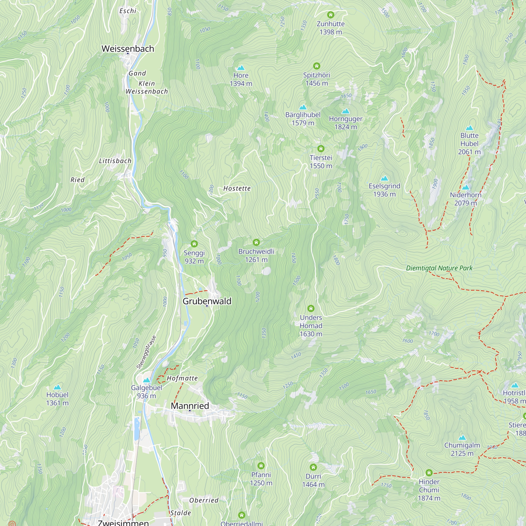 Holisbüxe map