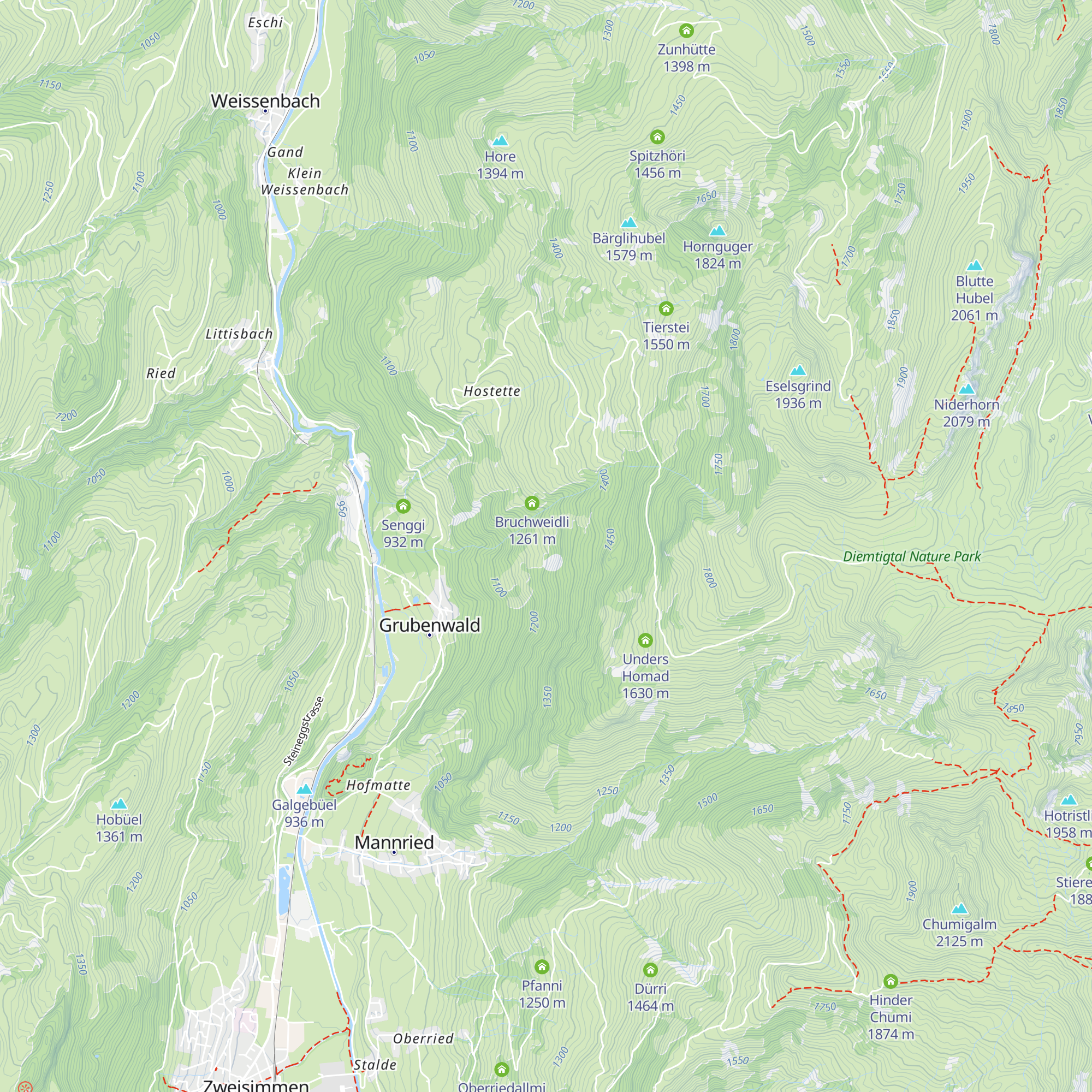 Holisbüxe map