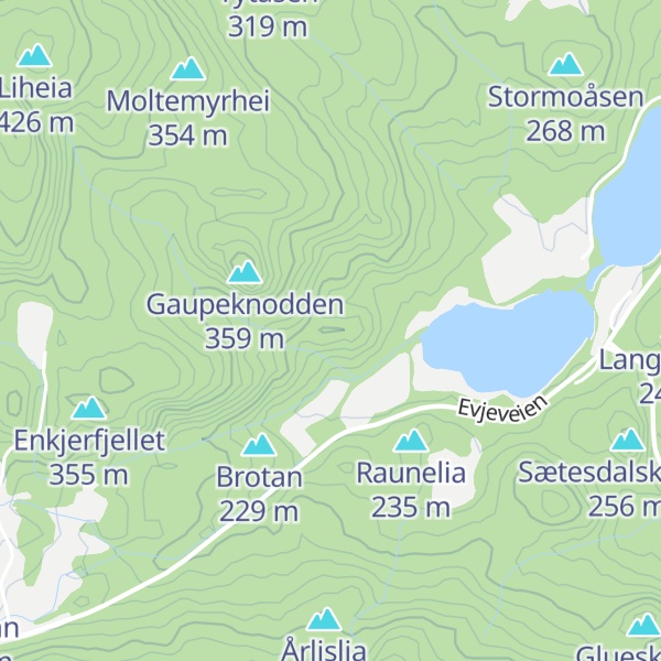 Map of Øygardsheia