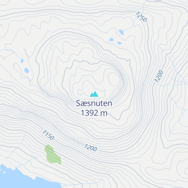 Map of Sæsnuten