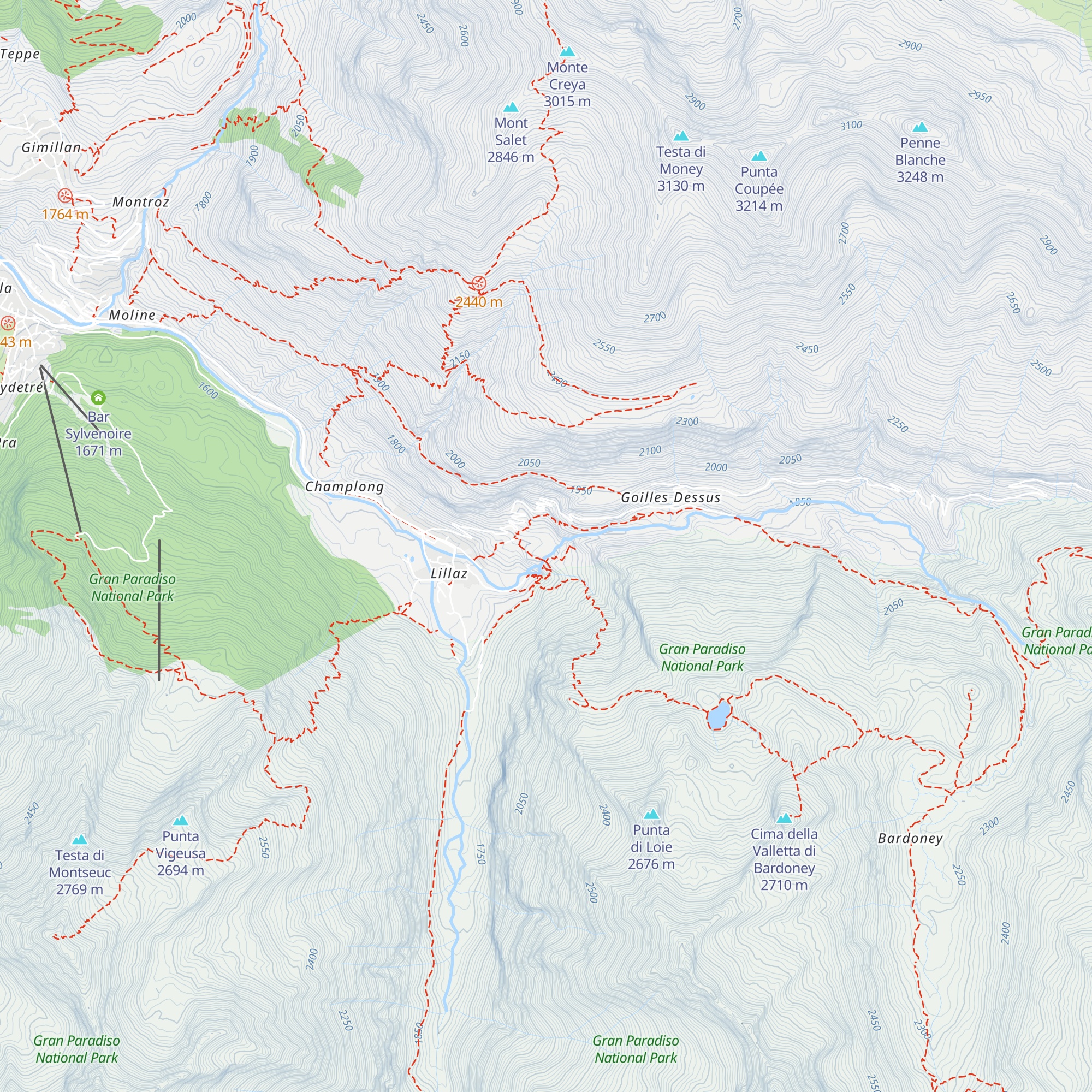 L'Onorato ristoro map