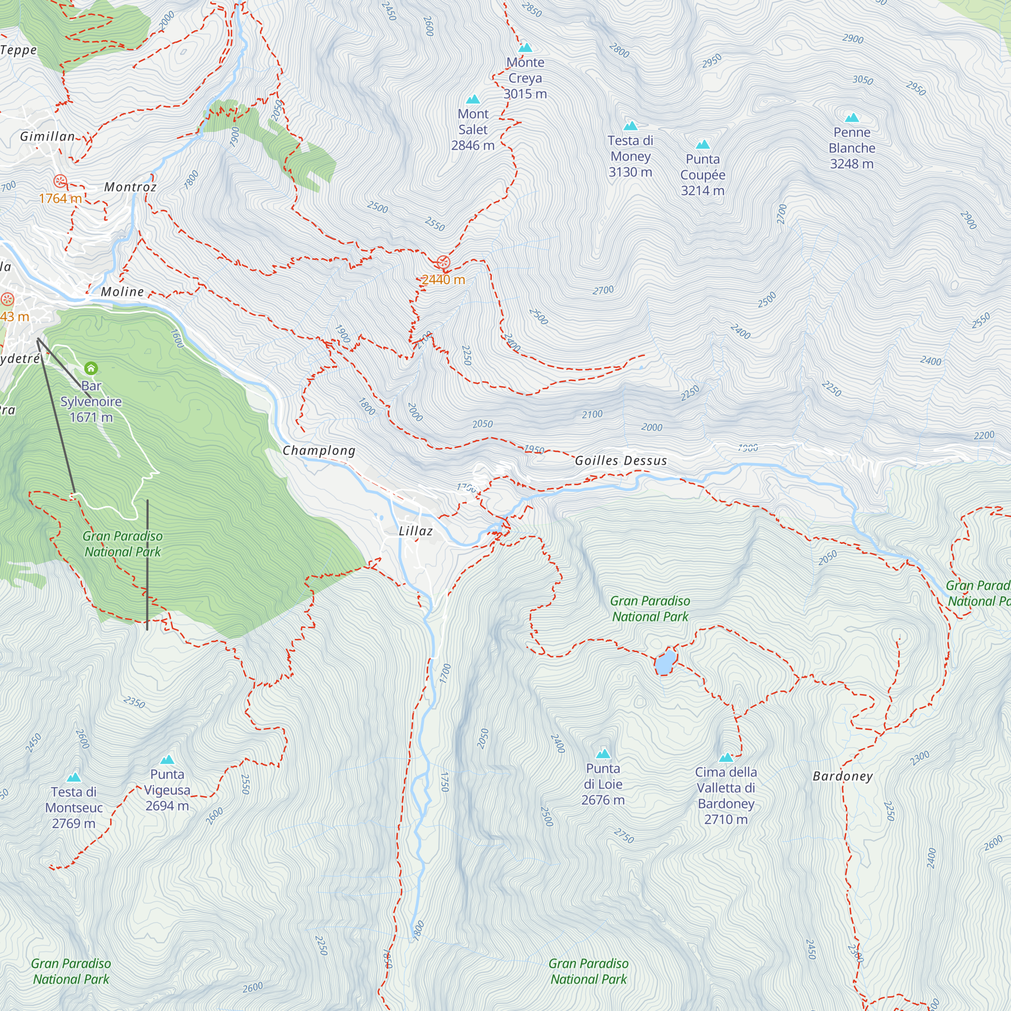 L'Onorato ristoro map