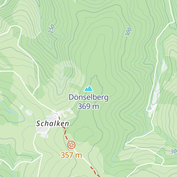 Map of Dönselberg