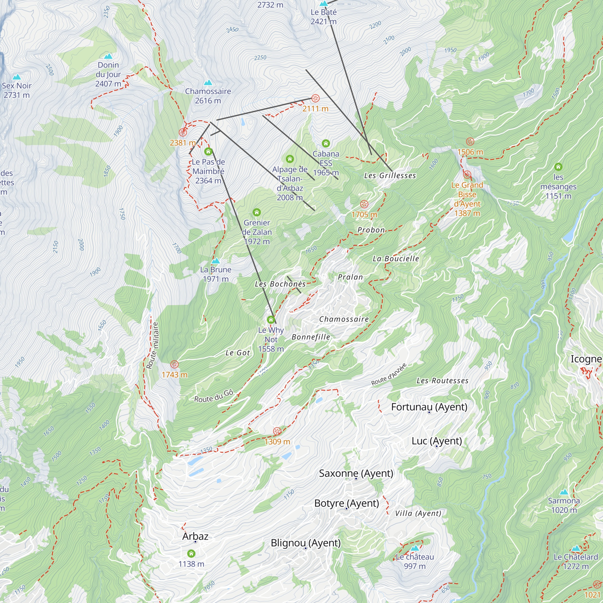 Premier Pas map