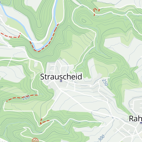 Map of Schutzhütte Strauscheid