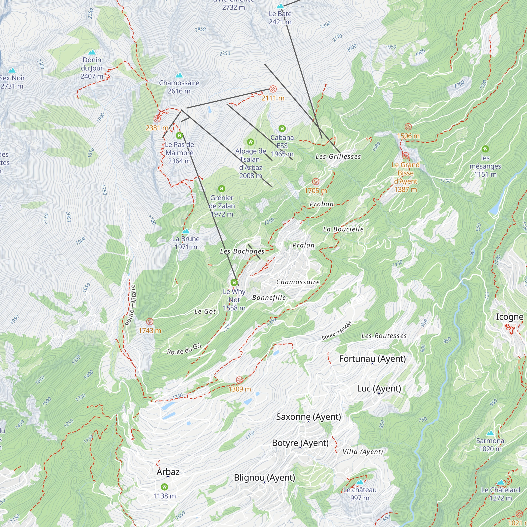 Chez Anja et Hubi map