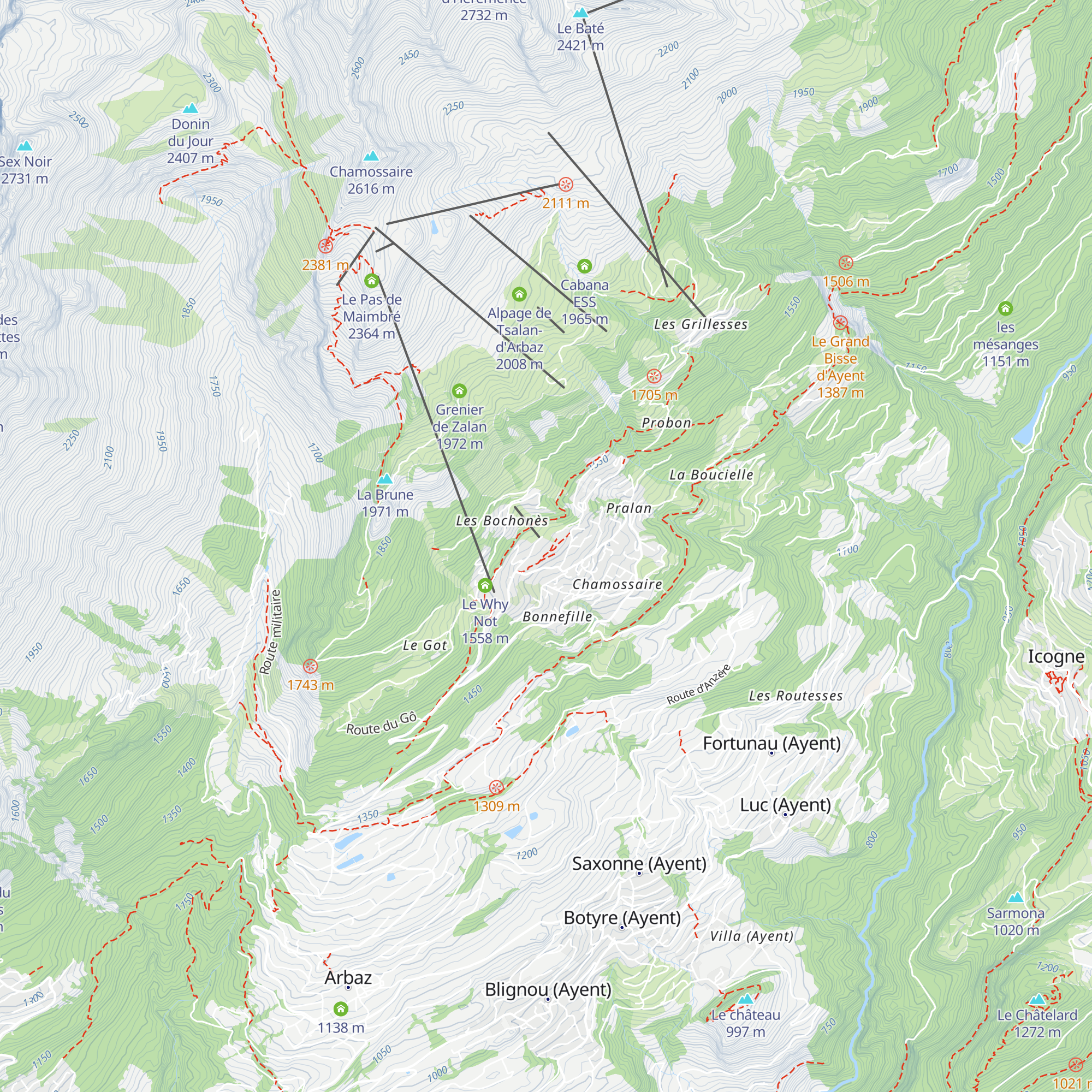 Chez Anja et Hubi map