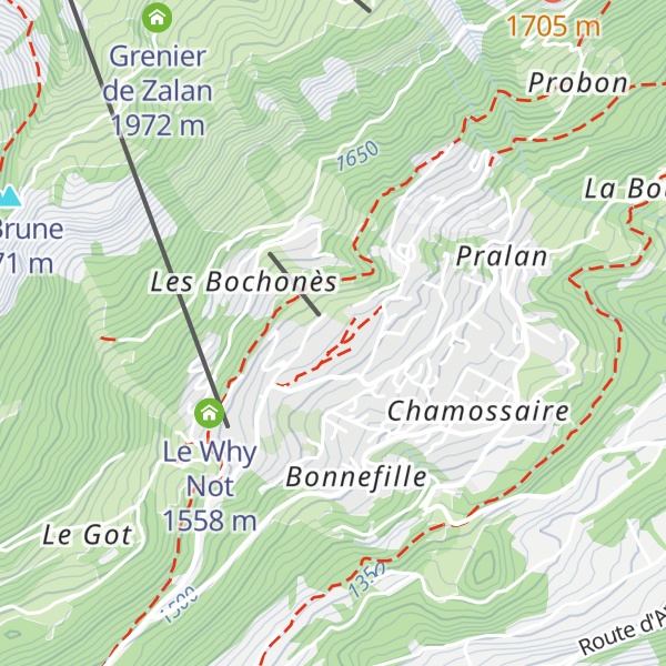 Map of Chez Anja et Hubi