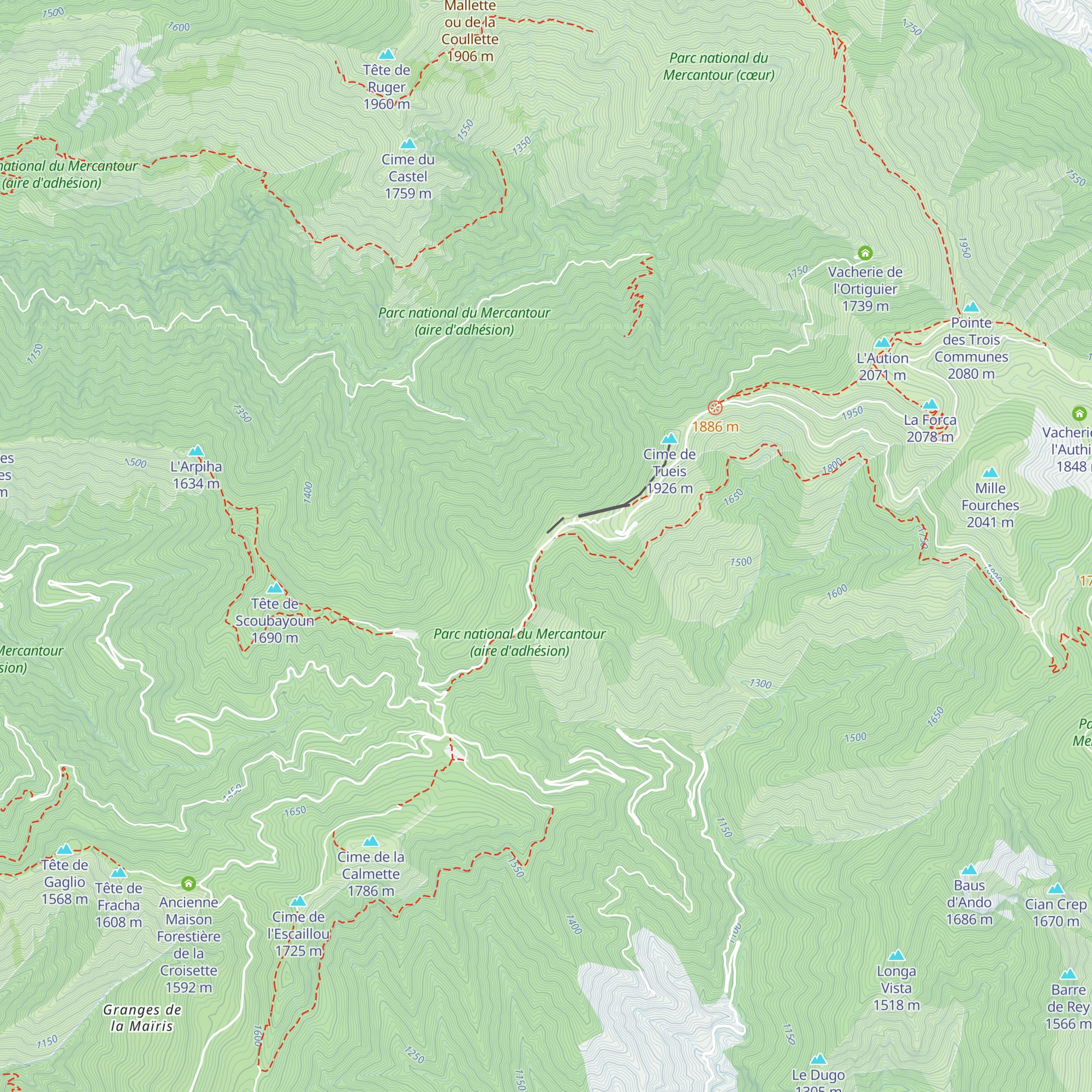 L'authion, Chez "Jean-Jean" map