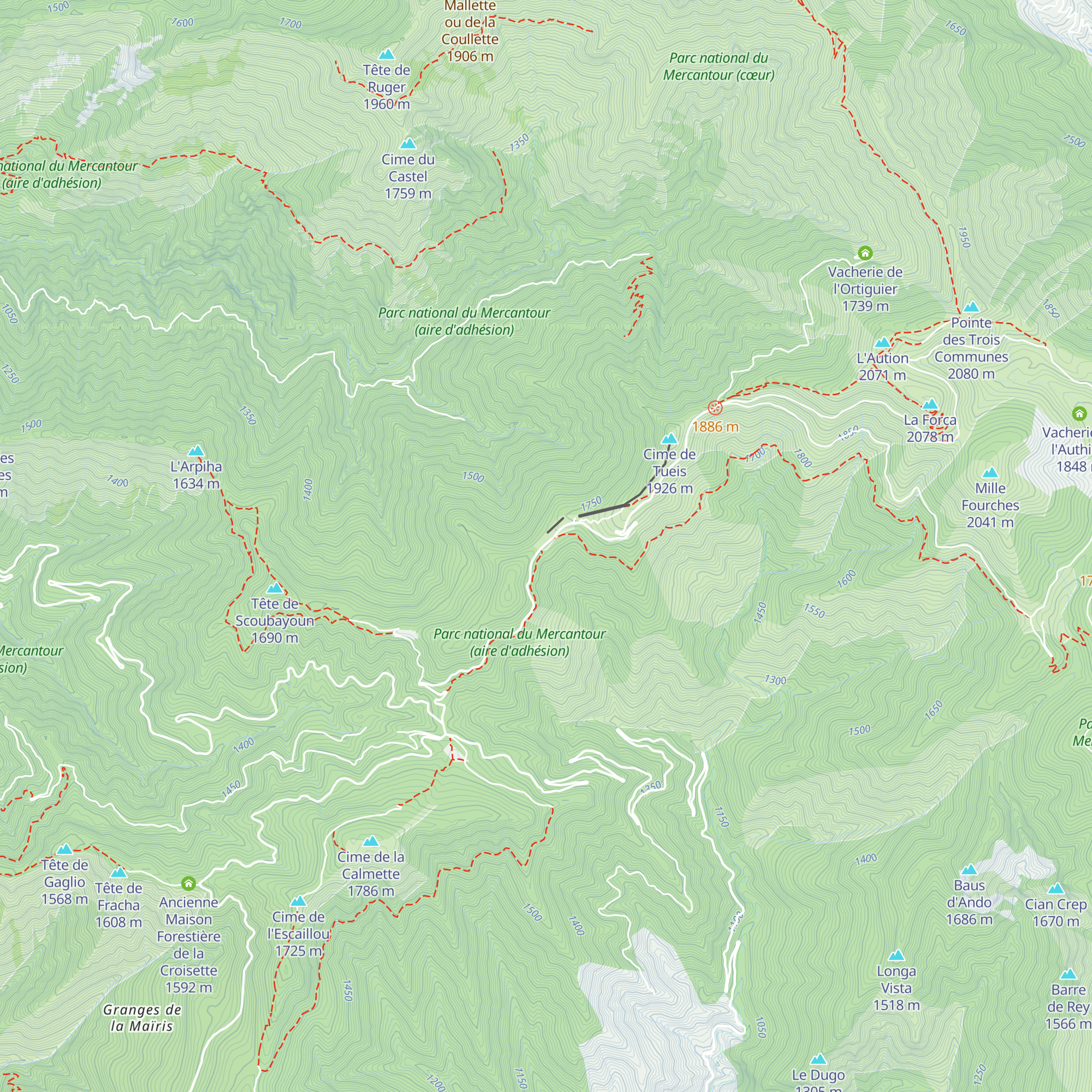L'authion, Chez "Jean-Jean" map
