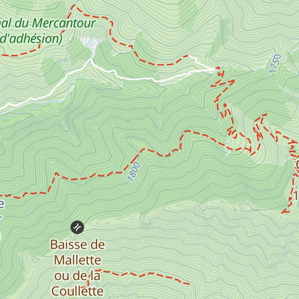 Map of Vacherie de Cabanes Vieilles