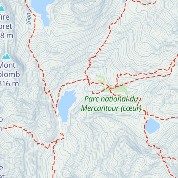 Map of C.A.F.