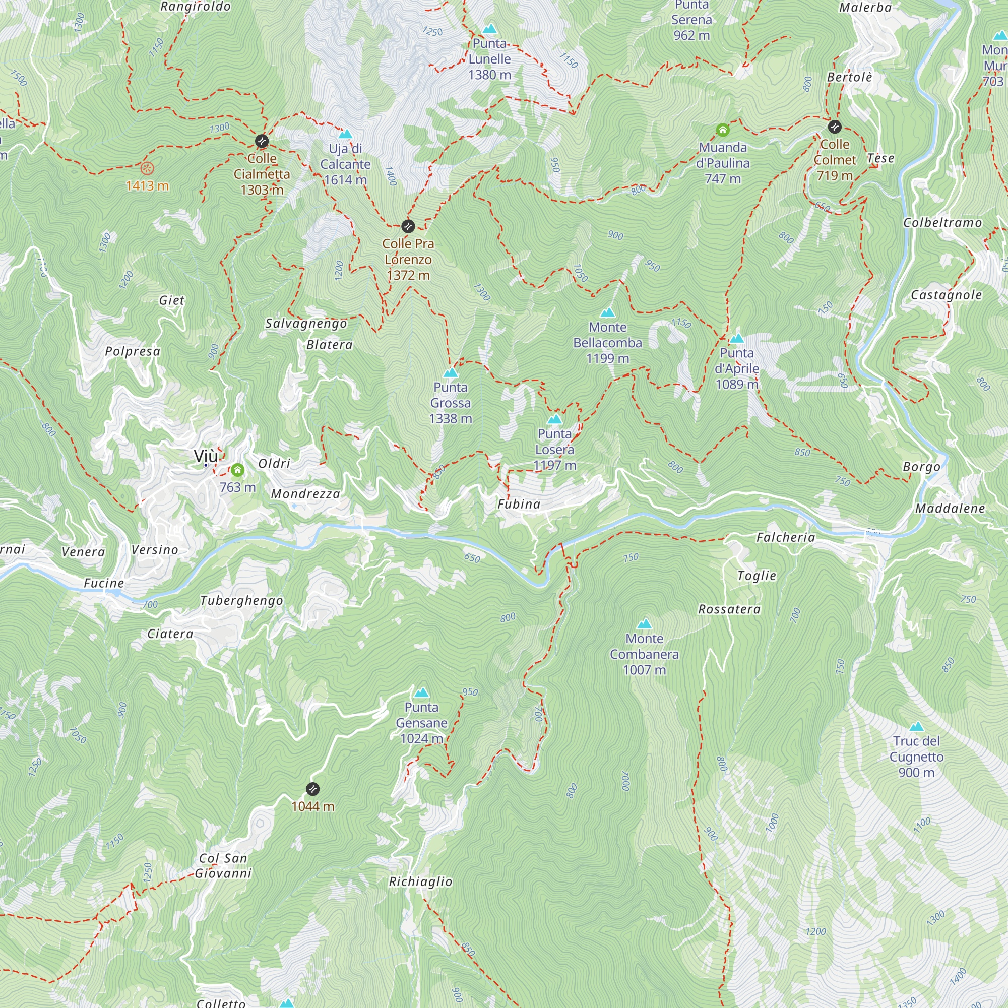Lou Sulè map