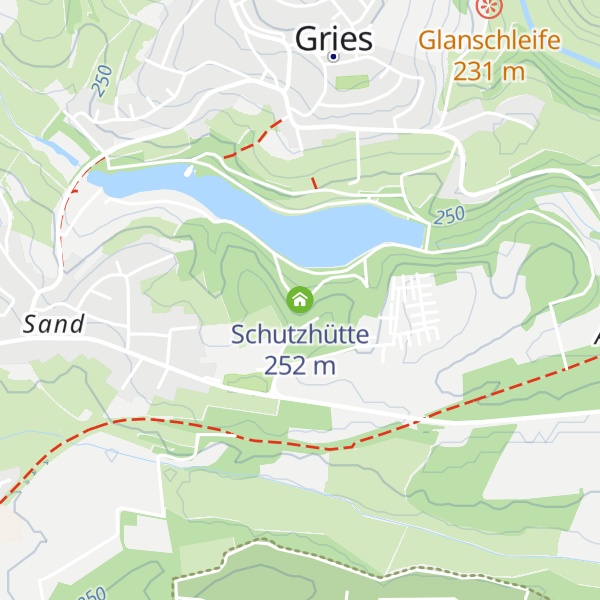 Map of Schutzhütte