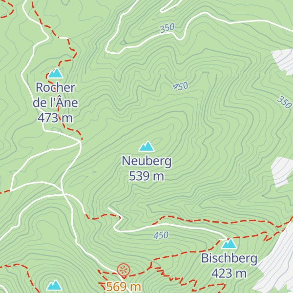Map of Neuberg