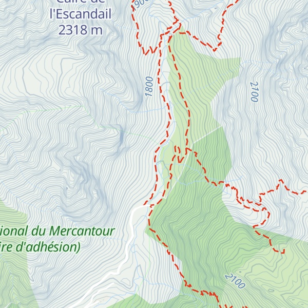 Map of Cabane de Belle et Sébastien
