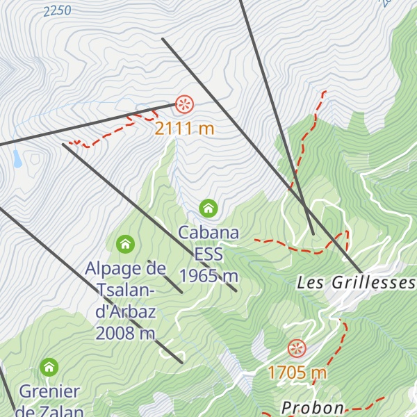 Map of Cabana ESS