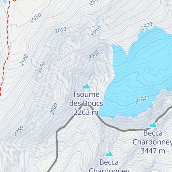 Map of Tsoume des Boucs