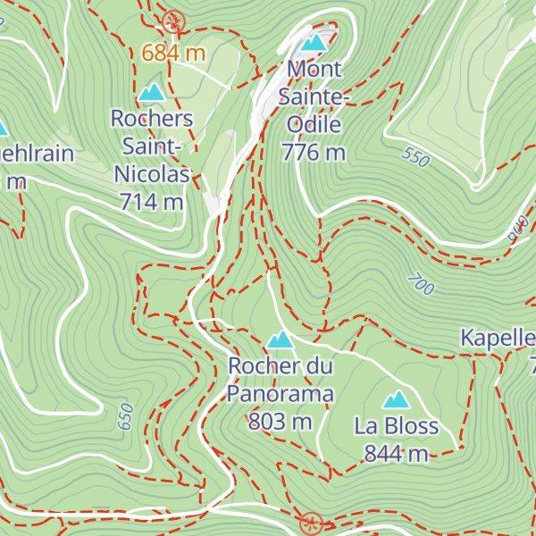 Map of Beckenfels