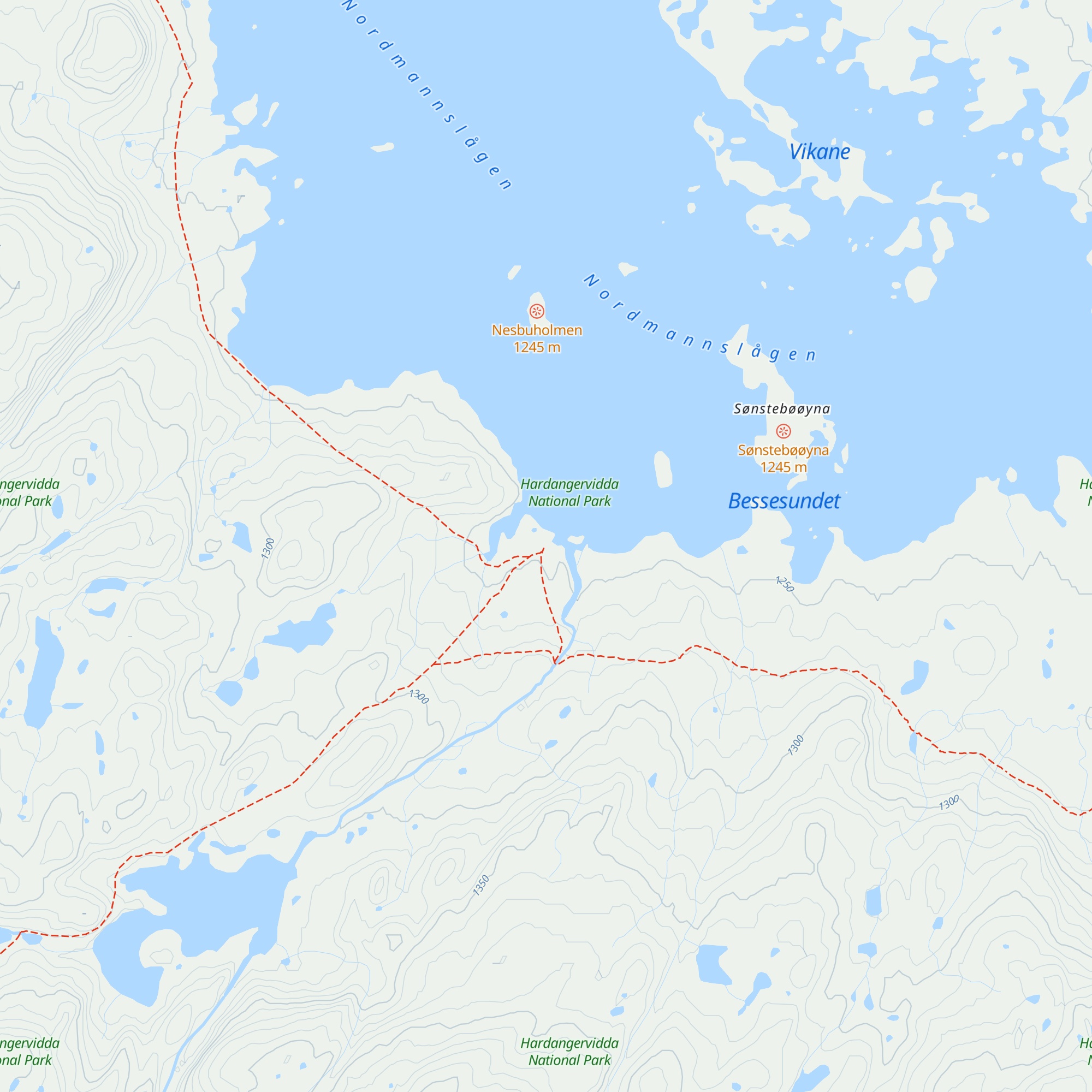 Besso Turisthytte map