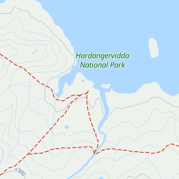 Map of Besso Turisthytte