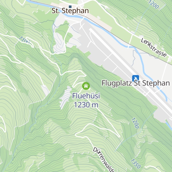Map of Fluehüsi