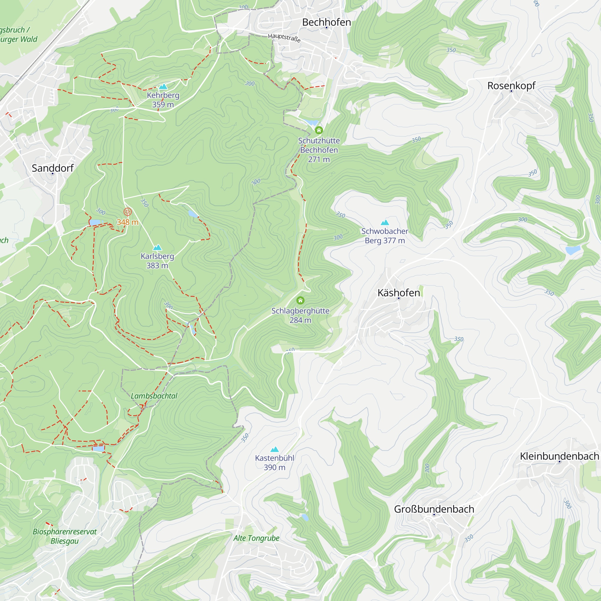 Schlagberghütte map
