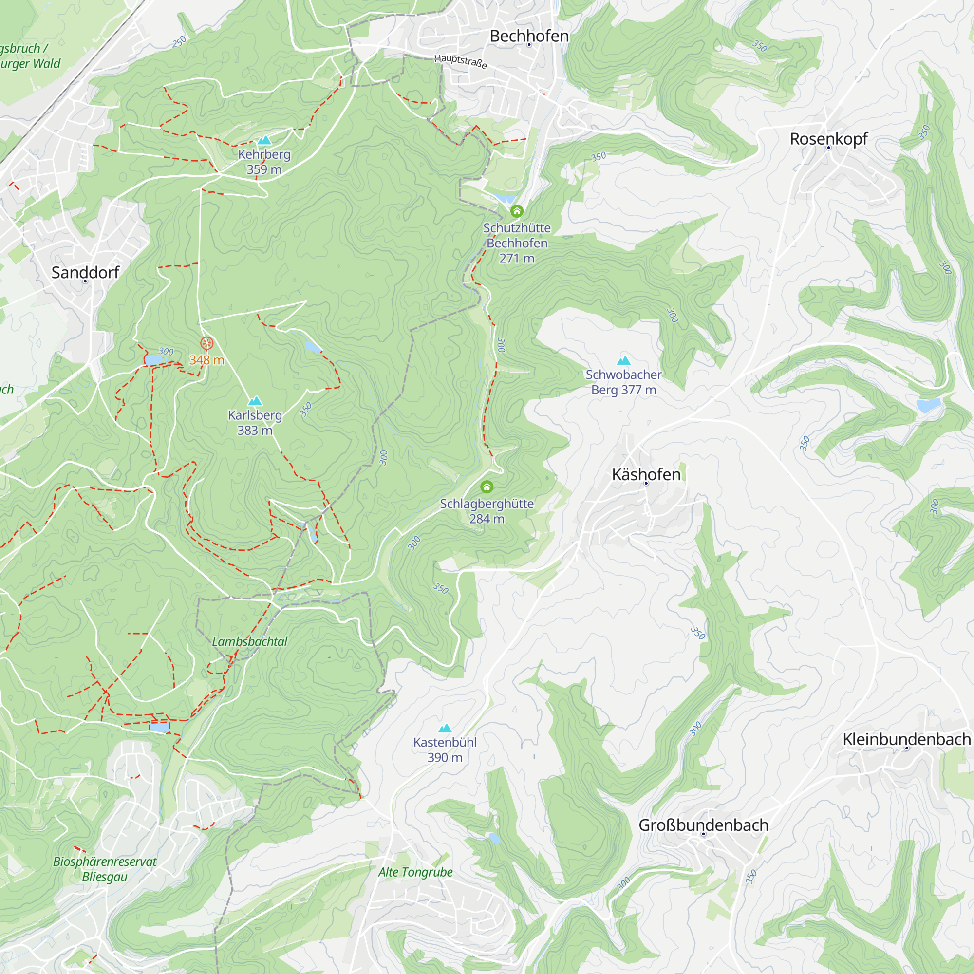 Schlagberghütte map